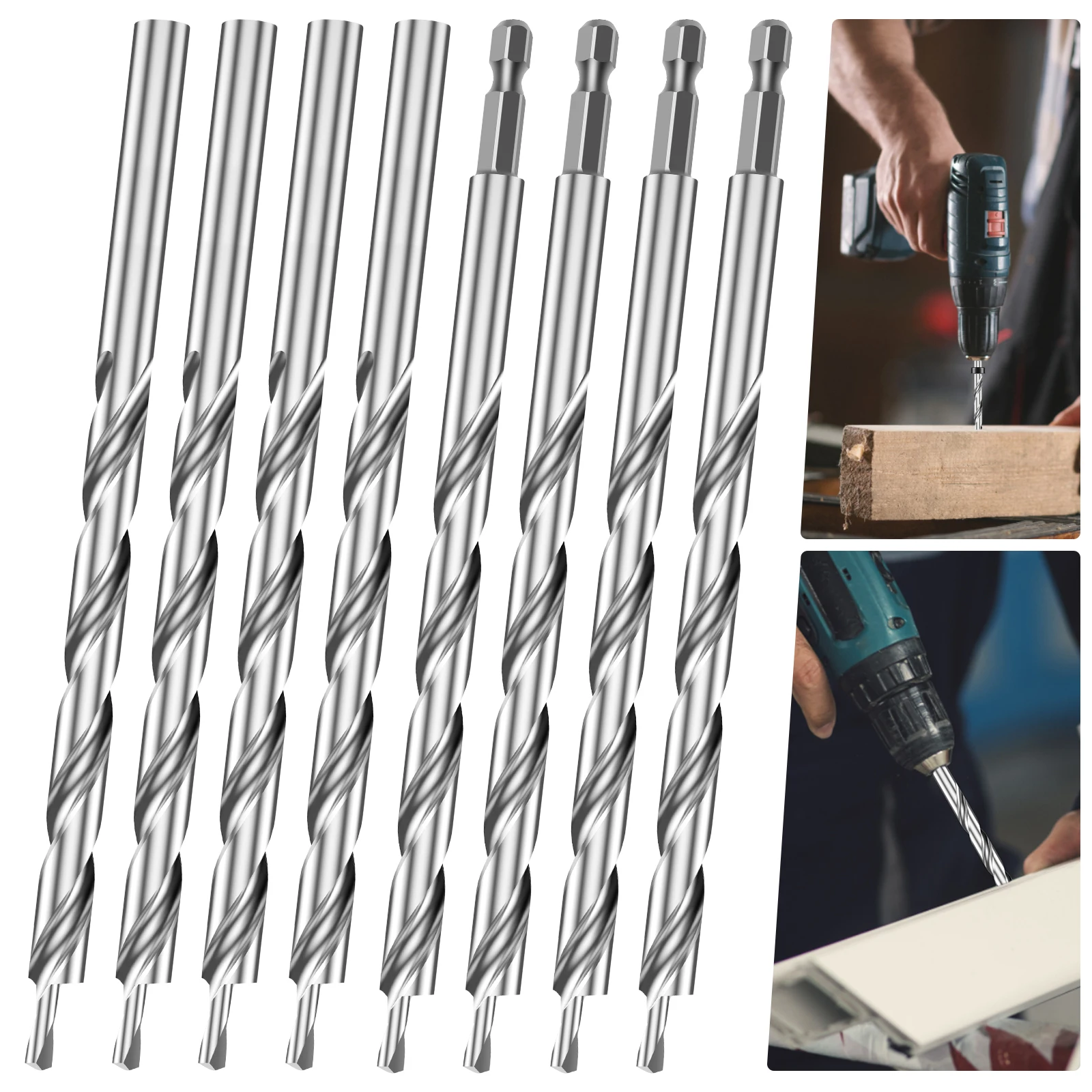 Сверло для наклонных отверстий из быстрорежущей стали, шестигранное ступенчатое сверло Kreg, направляющая для сверла с карманными отверстиями, 9,5 мм, с упорным воротником для деревообрабатывающих инструментов
Сверло для наклонных отверстий из быстрорежущей стали, шестигранное ступенчатое сверло Kreg, направляющая для сверла с карманными отверстиями, 9,5 мм, с упорным воротником для деревообрабатывающих инструментов