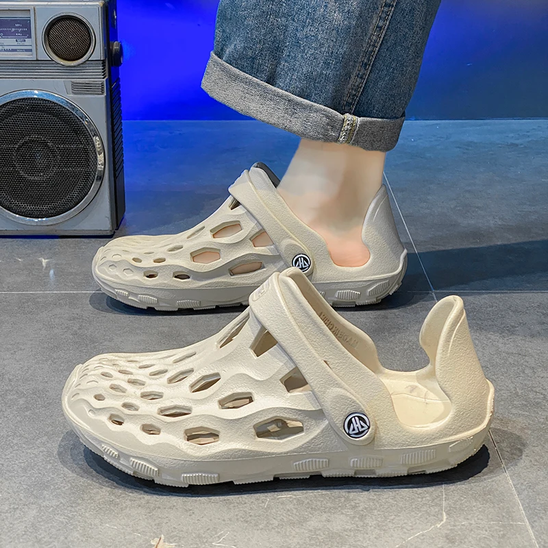 Men's Summer 2026 New Outdoor Wearable Breathable Fishing Beach Shoes Anti-wear Durable PU Fiber Upper Slip-On Clog Shoes
Men's Summer 2026 New Outdoor Wearable Breathable Fishing Beach Shoes Anti-wear Durable PU Fiber Upper Slip-On Clog Shoes