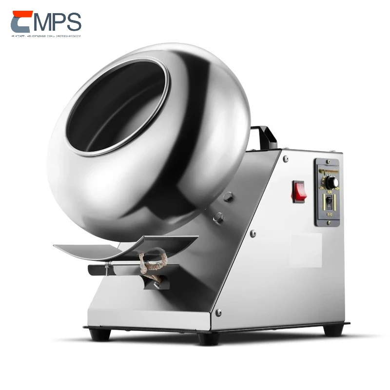 500W Commercial Small Chocolate Sugar Coating Machine - Roller Type, Fast Coating, Easy Clean, for Candy & Chocolate Bean
500W Commercial Small Chocolate Sugar Coating Machine - Roller Type, Fast Coating, Easy Clean, for Candy & Chocolate Bean