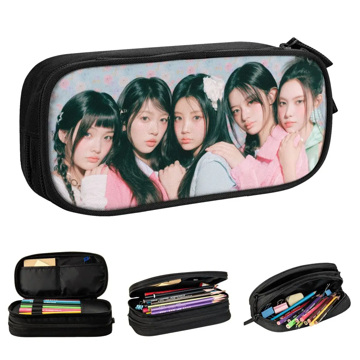 Illits Kpop Girl Group пенал с держателем для ручек сумки для студентов большой емкости школьные подарки пенал
Illits Kpop Girl Group пенал с держателем для ручек сумки для студентов большой емкости школьные подарки пенал