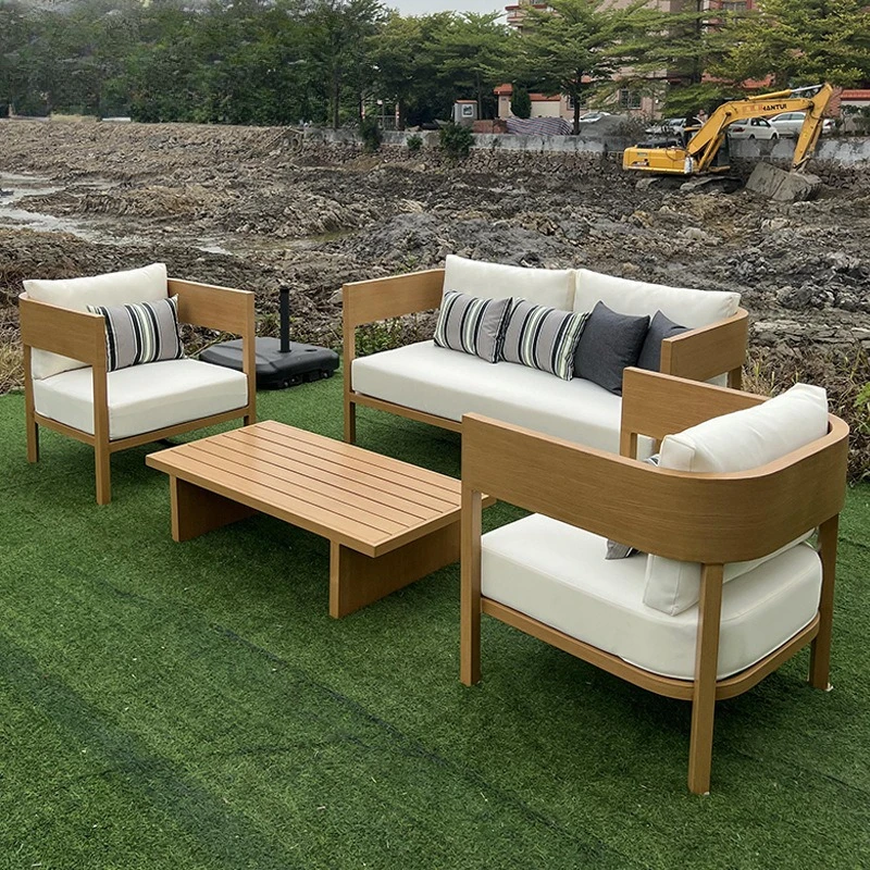 Outdoor courtyard, garden, outdoor leisure sofa, outdoor B & B hotel creative imitation wood design, waterproof and sunscreen be
Outdoor courtyard, garden, outdoor leisure sofa, outdoor B & B hotel creative imitation wood design, waterproof and sunscreen be