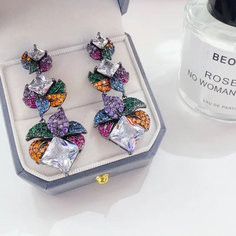 Bilincolor Luxury Vintage Multi-color Flower Earring for Women Elegant Vintage Style Jewelry Accessory
Bilincolor Luxury Vintage Multi-color Flower Earring for Women Elegant Vintage Style Jewelry Accessory