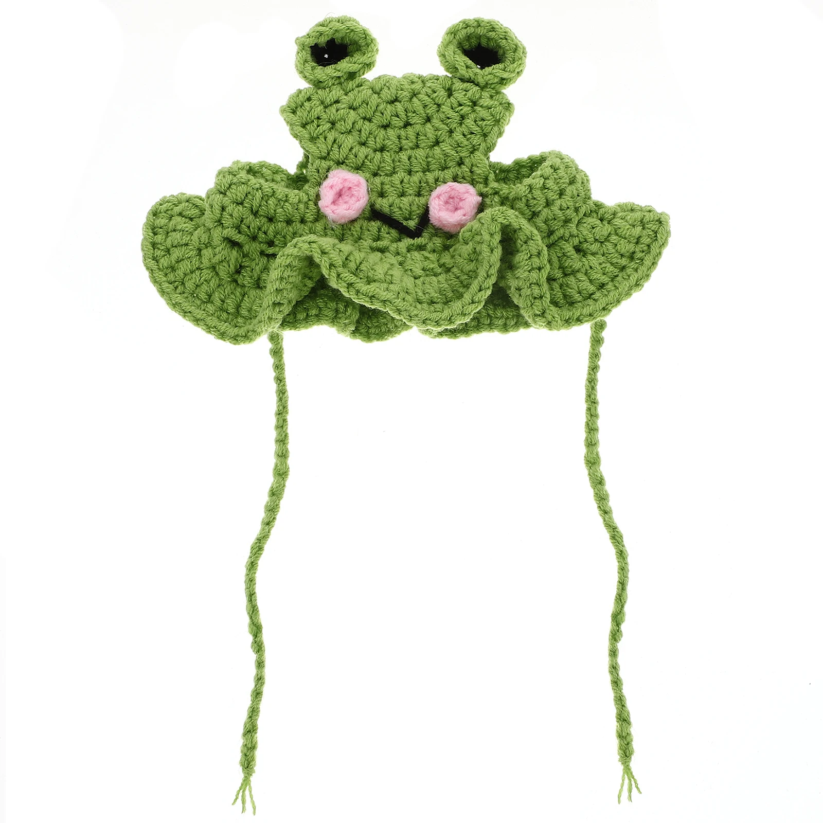 Frog Hat Dog Knit Cat Adorable Costume Accessories Knitted Party for Decorate Pet Costumes
Frog Hat Dog Knit Cat Adorable Costume Accessories Knitted Party for Decorate Pet Costumes