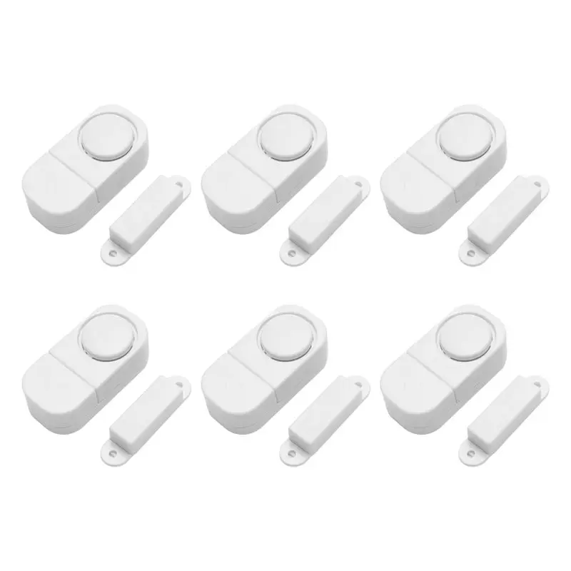 Беспроводная сигнализация для дверей и окон FFYY-6Sets/Pack, магнитный датчик для домашней безопасности, DIY
Беспроводная сигнализация для дверей и окон FFYY-6Sets/Pack, магнитный датчик для домашней безопасности, DIY