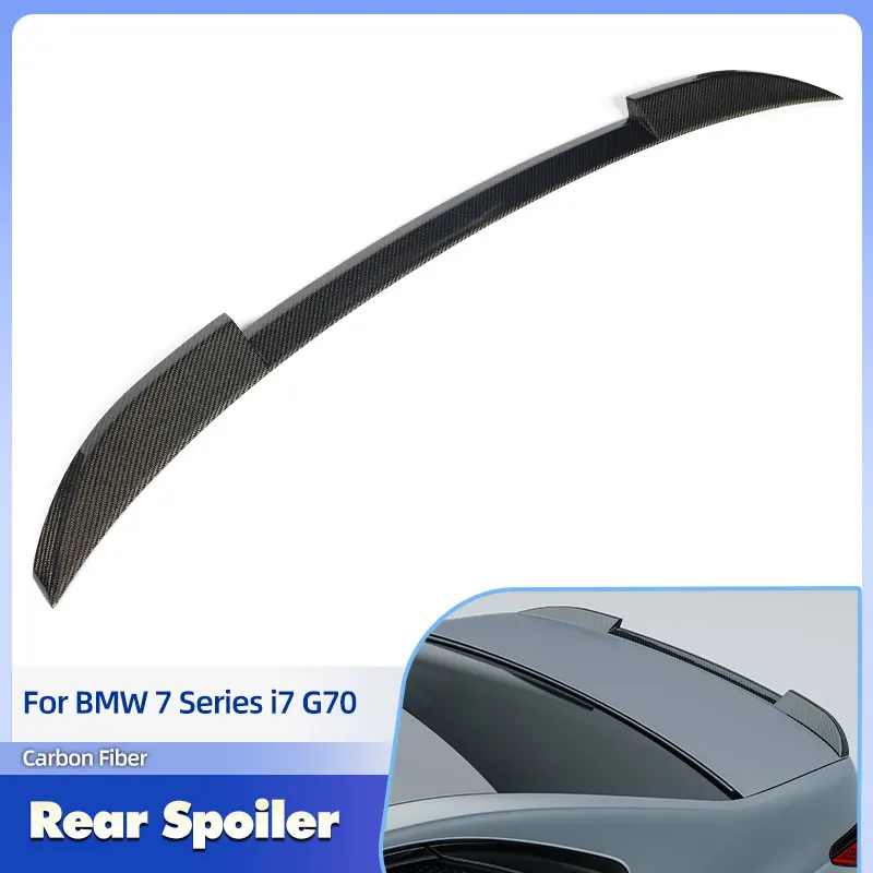 Car Rear Trunk Spoiler Wing Full Carbon Fiber for BMW 7 Series i7 G70 2023-2026 Racing Rear Spoiler Boot Wing Lip Body Kit
Car Rear Trunk Spoiler Wing Full Carbon Fiber for BMW 7 Series i7 G70 2023-2026 Racing Rear Spoiler Boot Wing Lip Body Kit