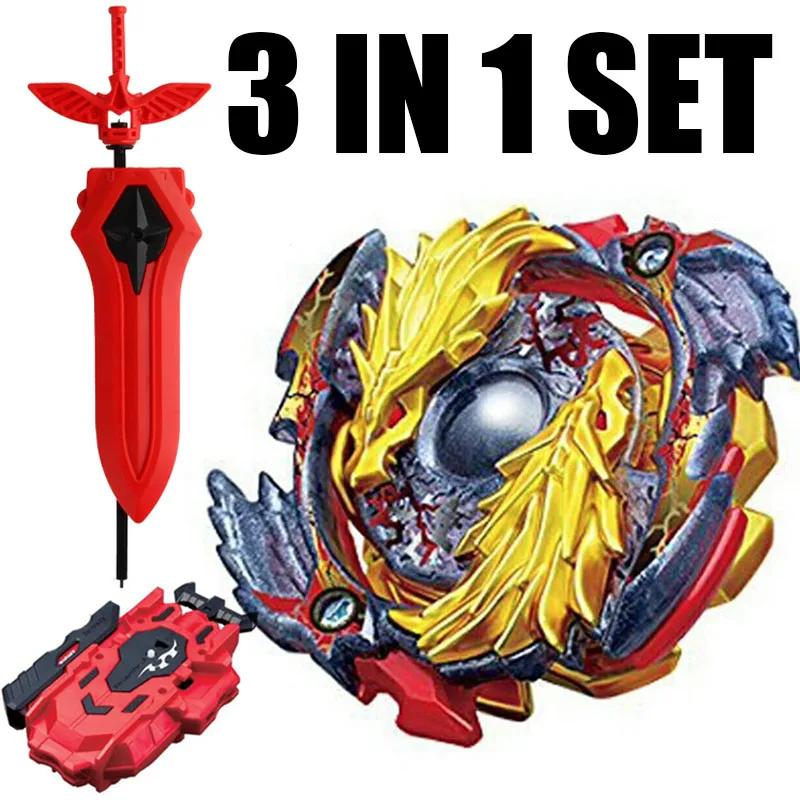 B-X TOUPIE BURST BEYBLADE Spinning Top Limited Edition B-00 Starter Lost Longinus .N.Sp Gold Dragon Toy W/ NEW Sword LR Launcher
B-X TOUPIE BURST BEYBLADE Spinning Top Limited Edition B-00 Starter Lost Longinus .N.Sp Gold Dragon Toy W/ NEW Sword LR Launcher