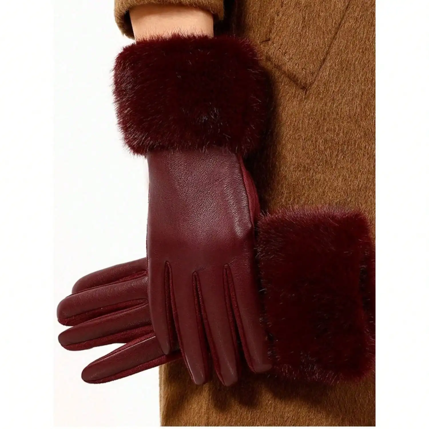 1 пара женских осенне-зимних шерстяных манжет, однотонные повседневные элегантные перчатки, полиэстер без пальца
1 пара женских осенне-зимних шерстяных манжет, однотонные повседневные элегантные перчатки, полиэстер без пальца