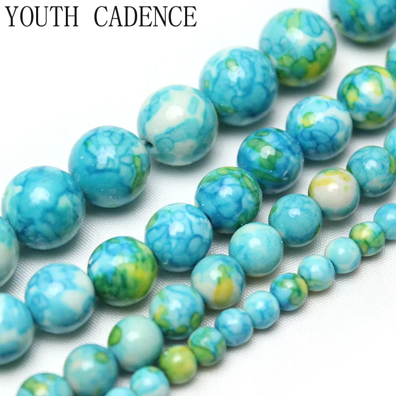 Natural Green Yellow White Rain Jaspers Stone Round Loose Spacer Beads For Jewelry Making DIY 4/6/8/10/12mm Bracelet 15''
Natural Green Yellow White Rain Jaspers Stone Round Loose Spacer Beads For Jewelry Making DIY 4/6/8/10/12mm Bracelet 15''