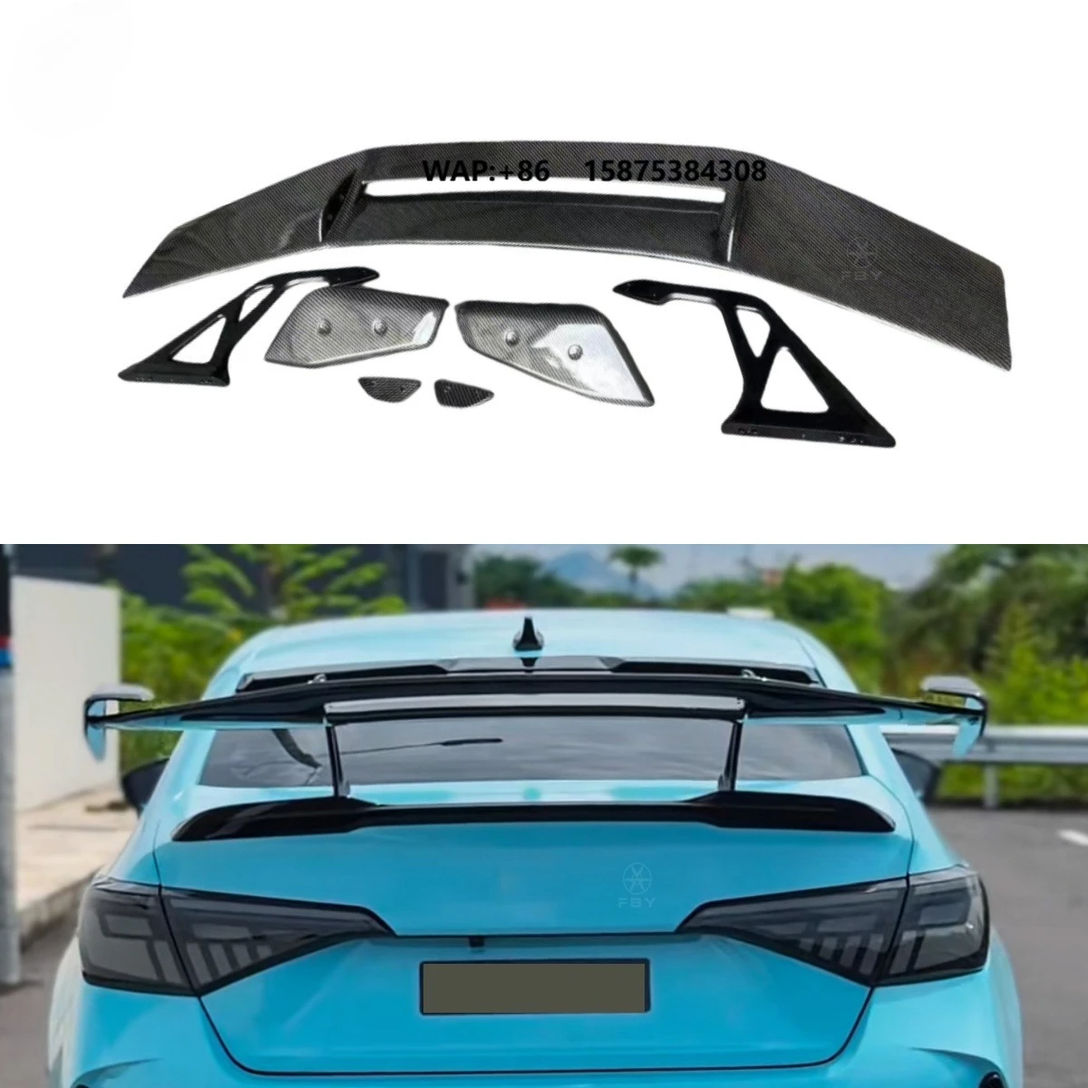 High Quality AD Style Dry Carbon Fiber Rear Spoiler for FL5 Type R Upgrade Rear Wing Body Kit
High Quality AD Style Dry Carbon Fiber Rear Spoiler for FL5 Type R Upgrade Rear Wing Body Kit