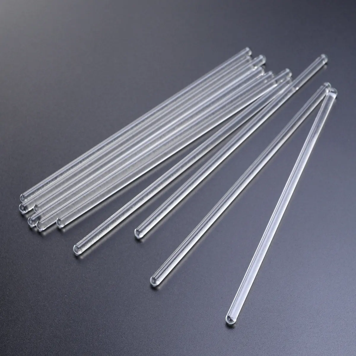 10Pcs Glass Stirring Rod High Temperature Resistant Hardened Glass Sticks for Stirring Drinks Mixtures Chemistry School
10Pcs Glass Stirring Rod High Temperature Resistant Hardened Glass Sticks for Stirring Drinks Mixtures Chemistry School