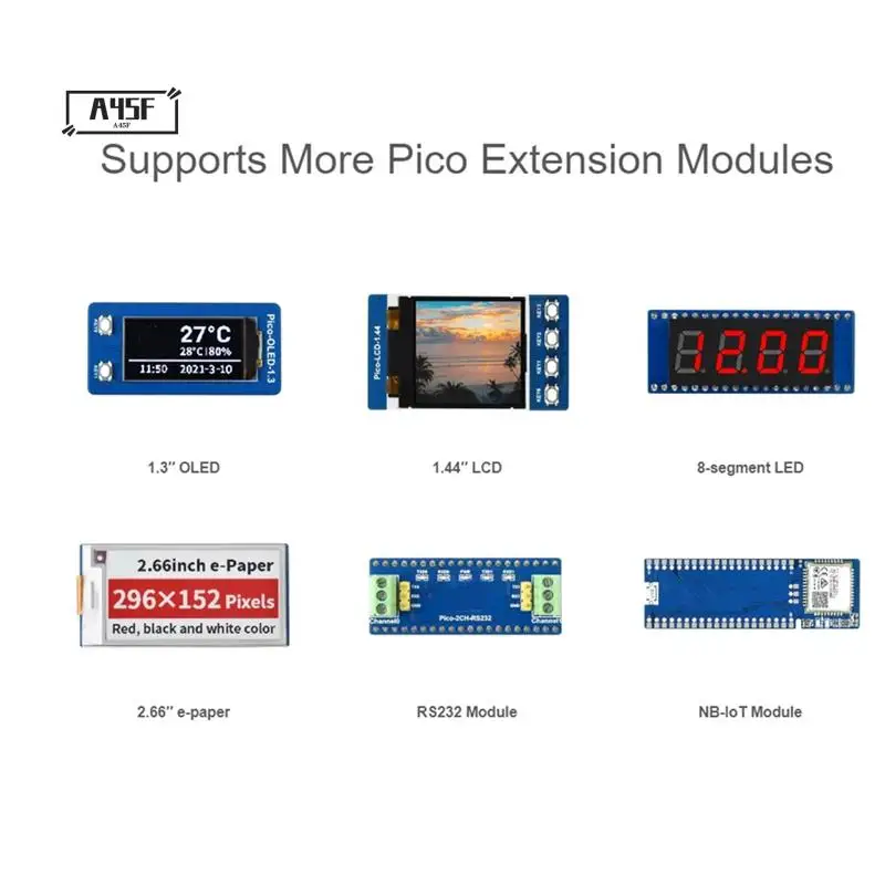 A45F-ESP32-C6-Pico-M Development Board Wifi 6 Microcontroller ESP32-C6-MINI-1 Module Supports For ESP-IDF
A45F-ESP32-C6-Pico-M Development Board Wifi 6 Microcontroller ESP32-C6-MINI-1 Module Supports For ESP-IDF