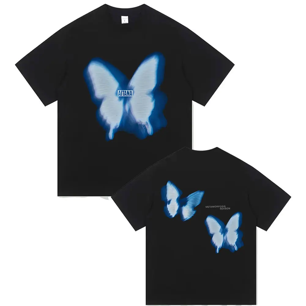 Aitana T Shirt 2026 New Metamorfosis Tour Graphic 100% Cotton Men Women Unisex Alpha Era Spanish Pop Oversized Streetwear Tops
Aitana T Shirt 2026 New Metamorfosis Tour Graphic 100% Cotton Men Women Unisex Alpha Era Spanish Pop Oversized Streetwear Tops