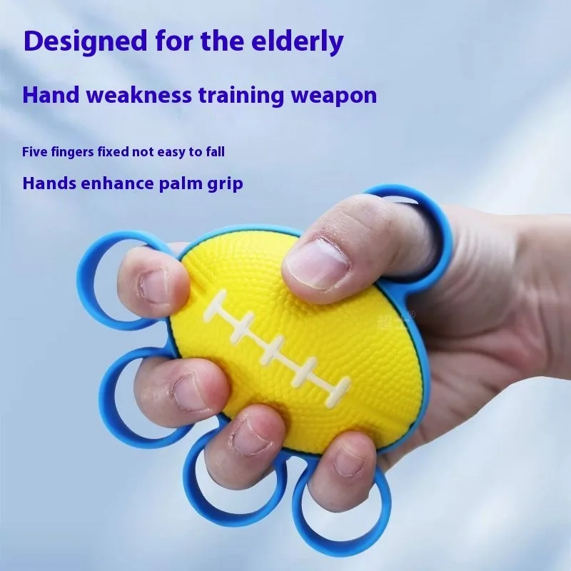 Elderly Hand Grip Strengthener Exercise Ball Non-Slip Foam Squeeze Ball Finger Rehabilitation Therapy Stress Relief 5 Fingers
Elderly Hand Grip Strengthener Exercise Ball Non-Slip Foam Squeeze Ball Finger Rehabilitation Therapy Stress Relief 5 Fingers