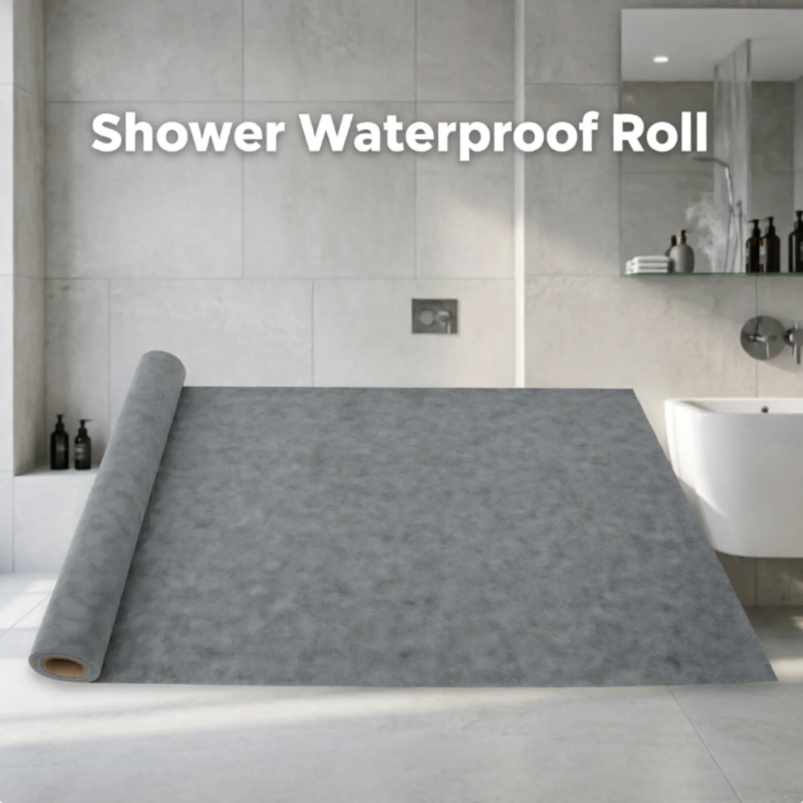 0.5mm Shower Waterproof Roll Durable Pe Fabric Waterproof Roll Practical Moisture Barrier Mat Safeguards Wooden Floor Tile
0.5mm Shower Waterproof Roll Durable Pe Fabric Waterproof Roll Practical Moisture Barrier Mat Safeguards Wooden Floor Tile