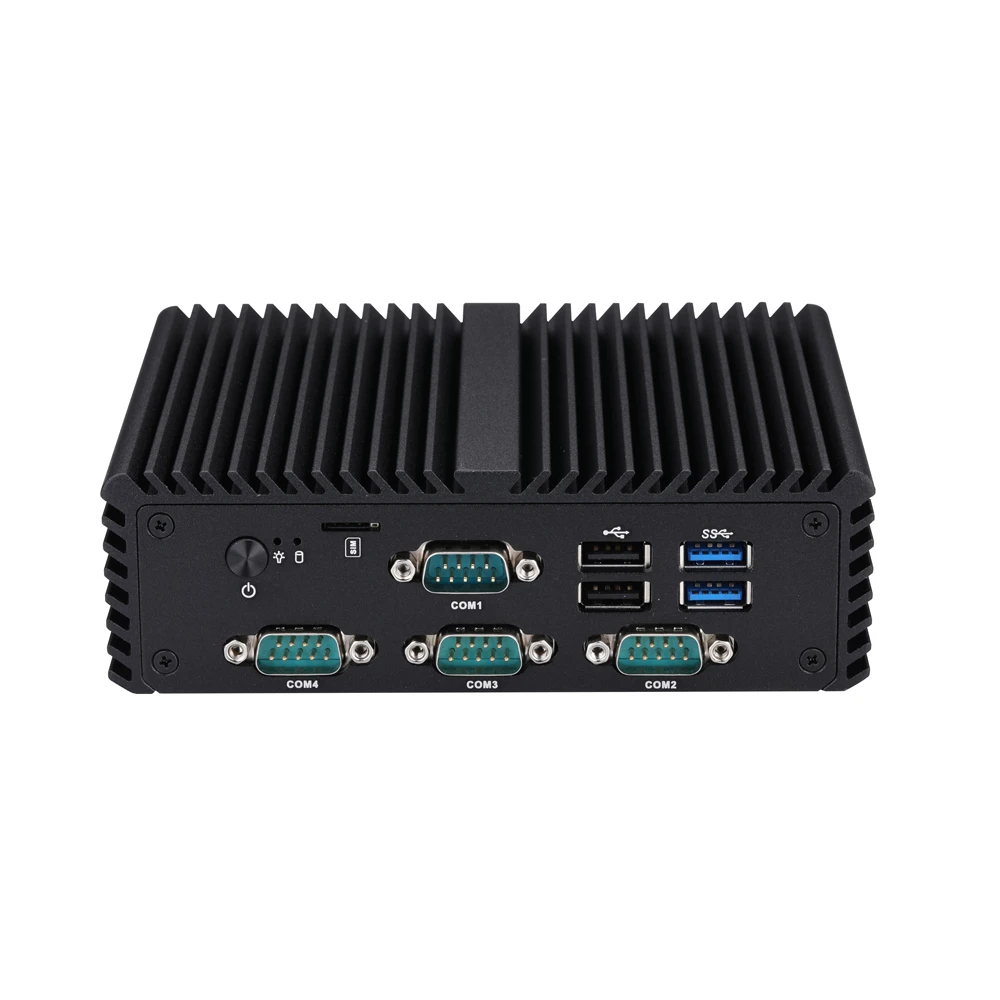 Qotom 4 RS232 6 USB High Temperature Resistance Fanless Mini Industrial PCs 10th Gen CPU Core I3 10110U
Qotom 4 RS232 6 USB High Temperature Resistance Fanless Mini Industrial PCs 10th Gen CPU Core I3 10110U