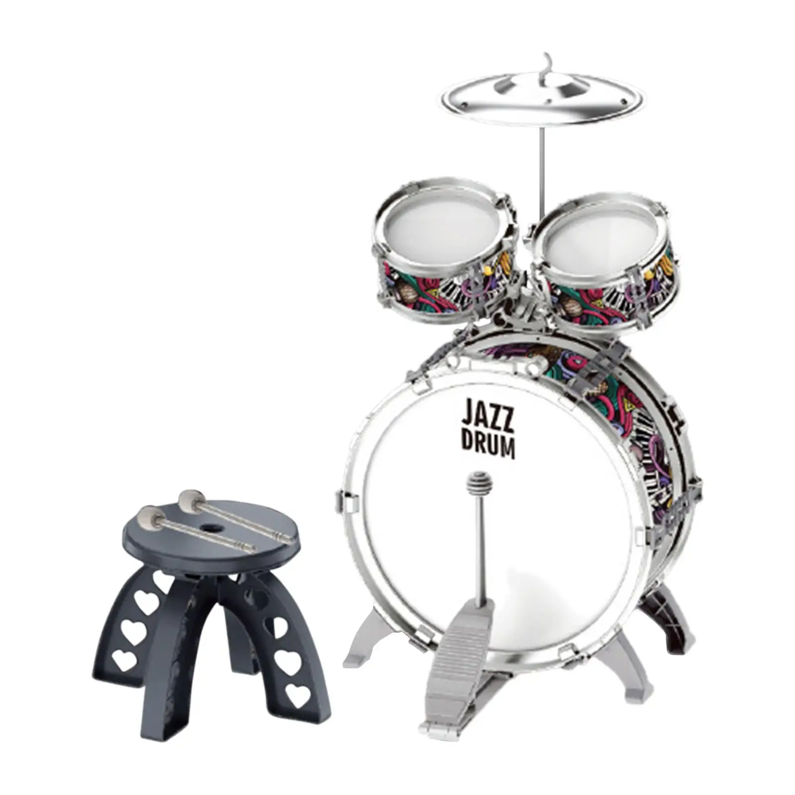 Educational Kids Drum Set Develop Hearing Dexterity Musical Talents In Boys Girls 3-5 Years Kids Drum Set Musical Toy
Educational Kids Drum Set Develop Hearing Dexterity Musical Talents In Boys Girls 3-5 Years Kids Drum Set Musical Toy