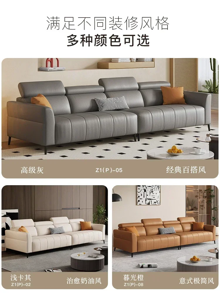 Leather Sofa Italian Minimalist Modern Living Room Light Luxury Nordic Piano Keys Sofa
Leather Sofa Italian Minimalist Modern Living Room Light Luxury Nordic Piano Keys Sofa