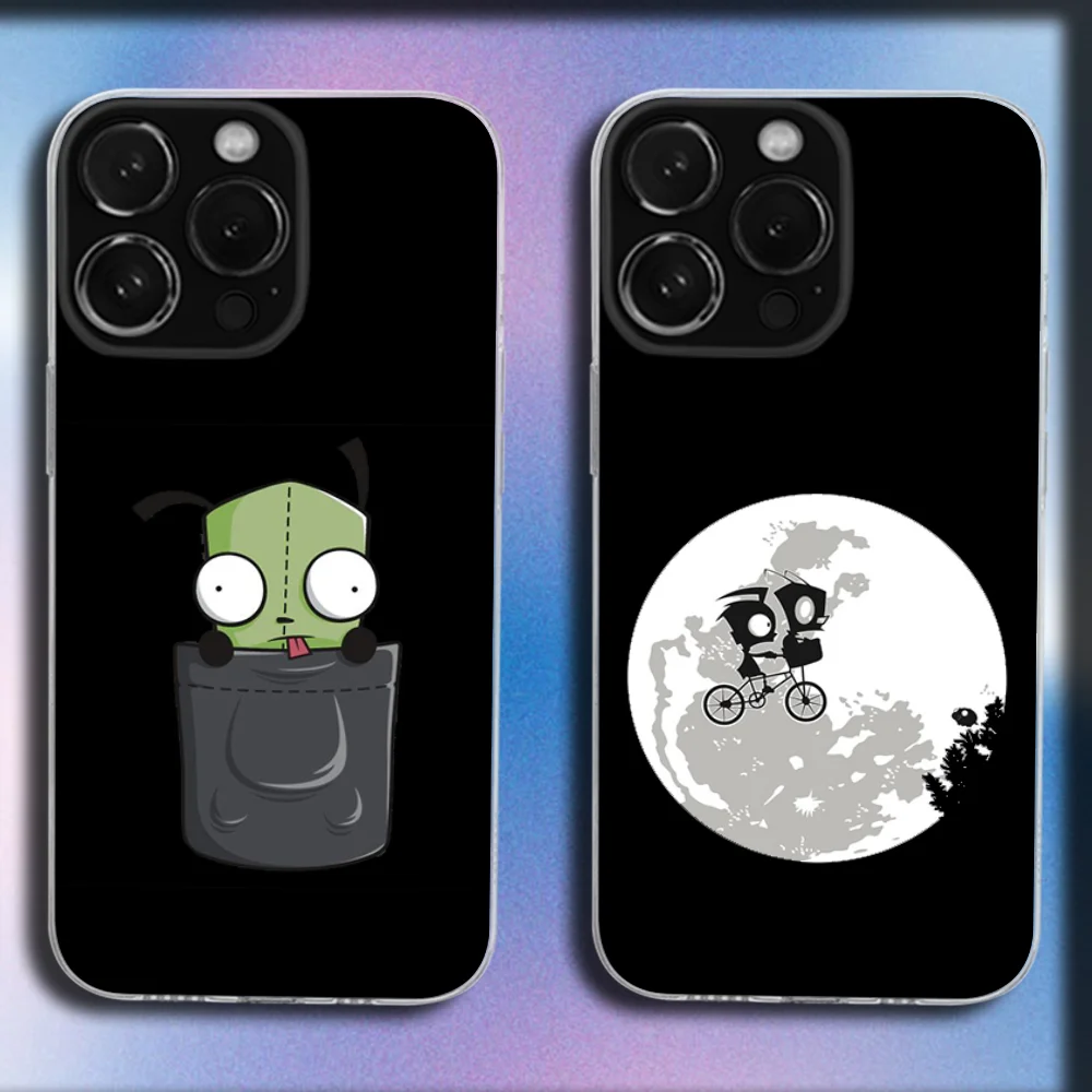 I-Invader Zim Anime Phone Case For iPhone 16,15,14,13,12,11 Plus,Pro,Max,XR,XS,X,Plus,SE,Mini Transparent Soft Cover
I-Invader Zim Anime Phone Case For iPhone 16,15,14,13,12,11 Plus,Pro,Max,XR,XS,X,Plus,SE,Mini Transparent Soft Cover