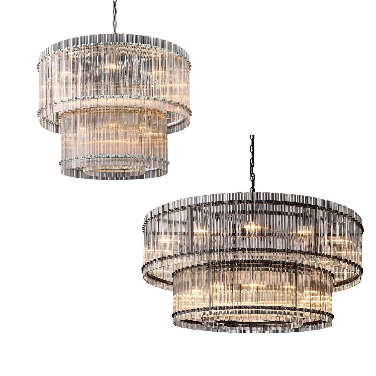 Двухслойные прозрачные стеклянные минималистичные люстры, подвесные светильники, роскошные подвесные светильники для виллы, двухэтажные лампы для украшения комнаты
Двухслойные прозрачные стеклянные минималистичные люстры, подвесные светильники, роскошные подвесные светильники для виллы, двухэтажные лампы для украшения комнаты