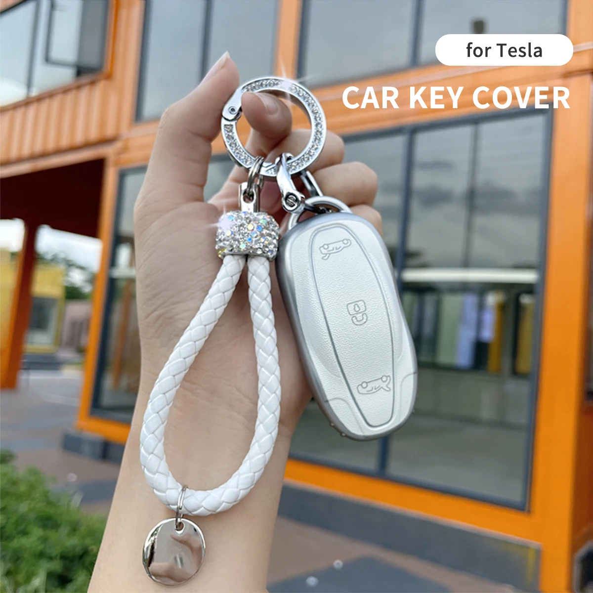 Full Cover Soft TPU Car Remote Key Case Cover For Tesla Model S Model 3 Model Y Keychain Accessories Key Shell Protector Car Sty
Full Cover Soft TPU Car Remote Key Case Cover For Tesla Model S Model 3 Model Y Keychain Accessories Key Shell Protector Car Sty
