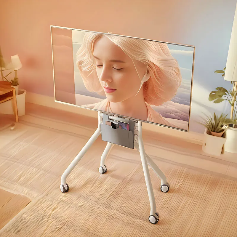 Teaching commercial display all-in-one machine, touch bracket flat-screen TV floor-to-ceiling movable cart
Teaching commercial display all-in-one machine, touch bracket flat-screen TV floor-to-ceiling movable cart
