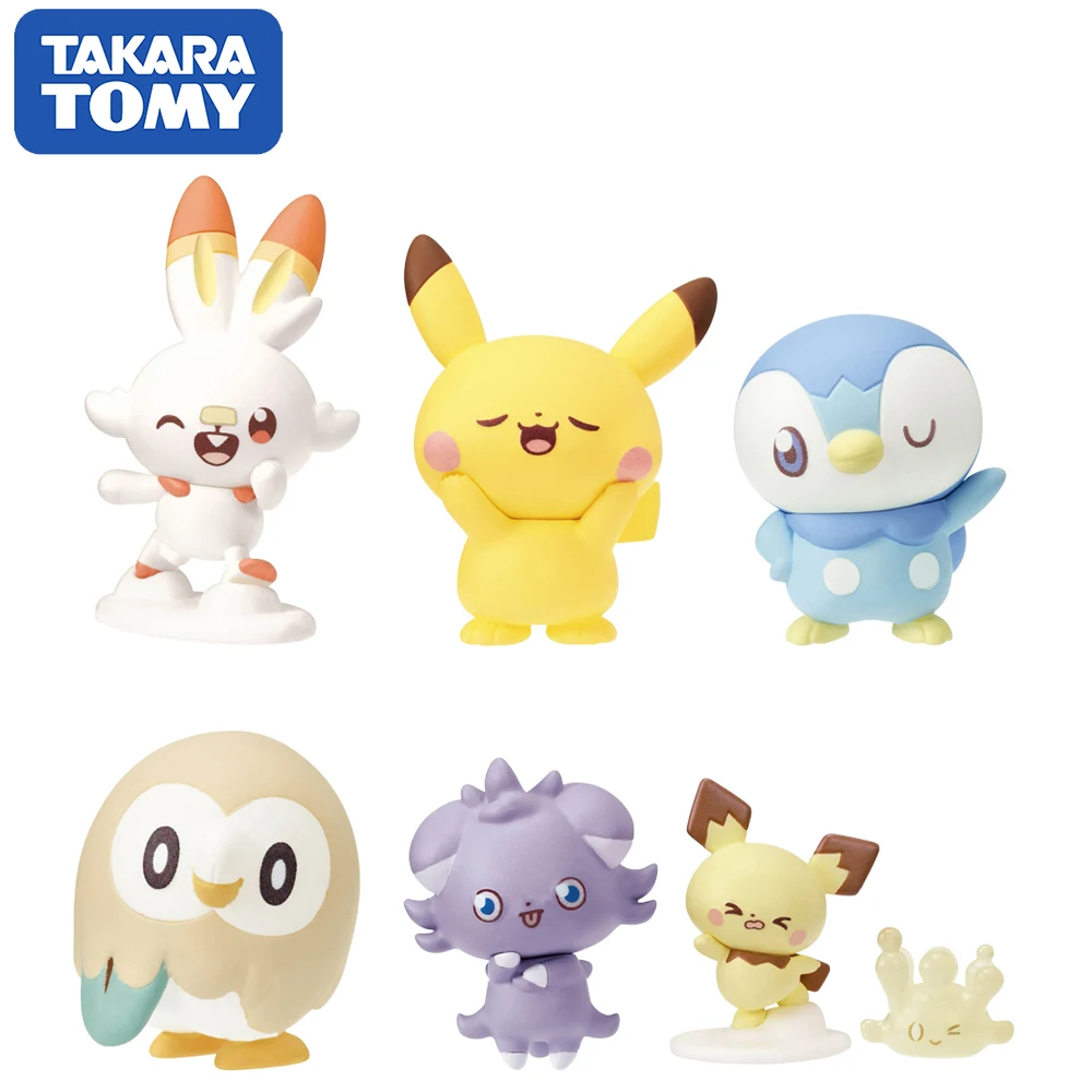 Оригинальная кукла Taraka Tomy Pokemon Poke Peace, воздушный шар Piplup Pikachu Scorbunny Espurr Pichu & Milcery, подарки, модели, игрушки
Оригинальная кукла Taraka Tomy Pokemon Poke Peace, воздушный шар Piplup Pikachu Scorbunny Espurr Pichu & Milcery, подарки, модели, игрушки