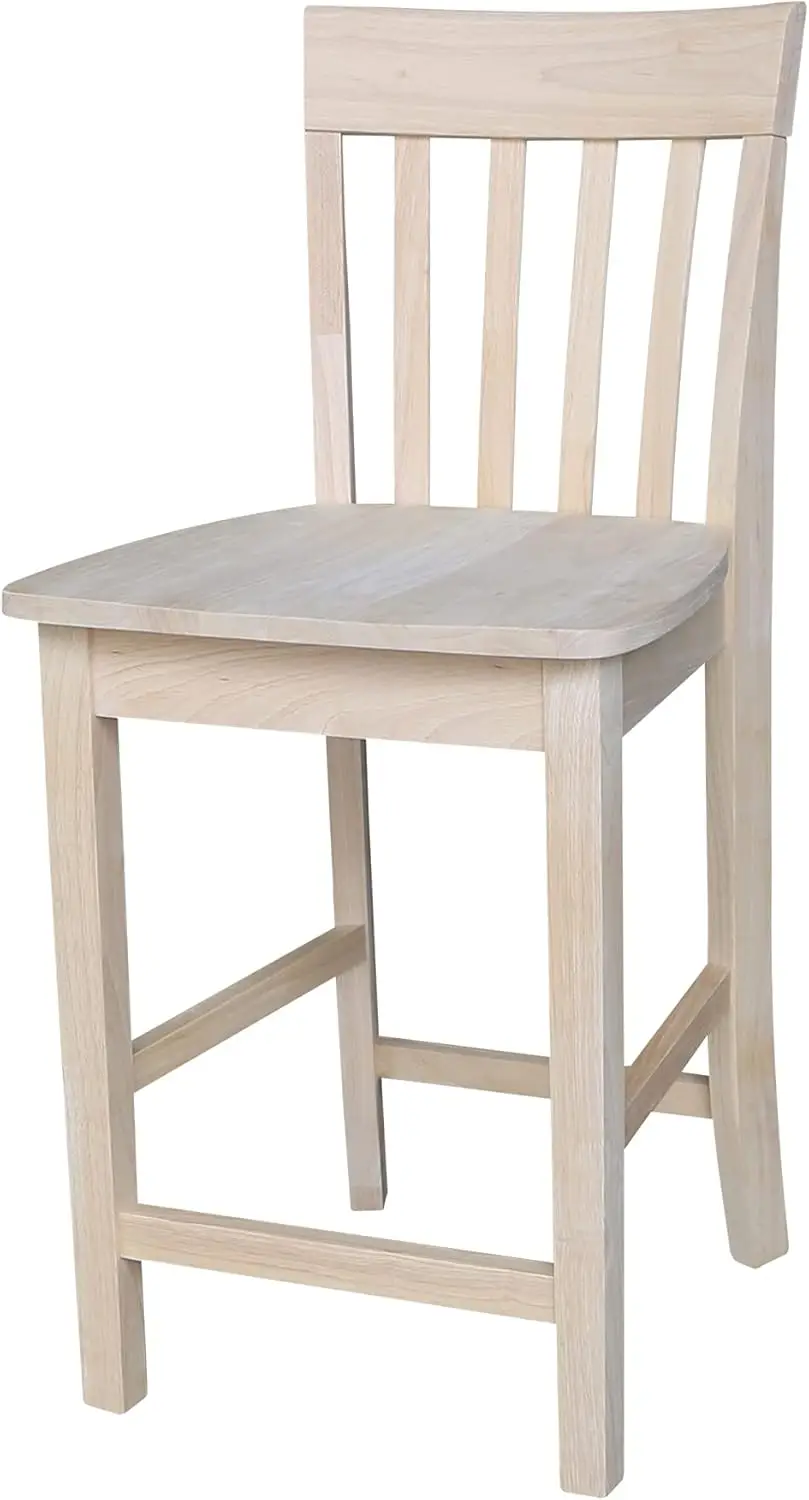 , Slatba Counter Height Stool - 24"" Seat Height, Solid Wood, Real Parawood, 18.1"" W X 20.3"" D X 38.2"" H, , 225 Lbs Wt.
, Slatba Counter Height Stool - 24"" Seat Height, Solid Wood, Real Parawood, 18.1"" W X 20.3"" D X 38.2"" H, , 225 Lbs Wt.