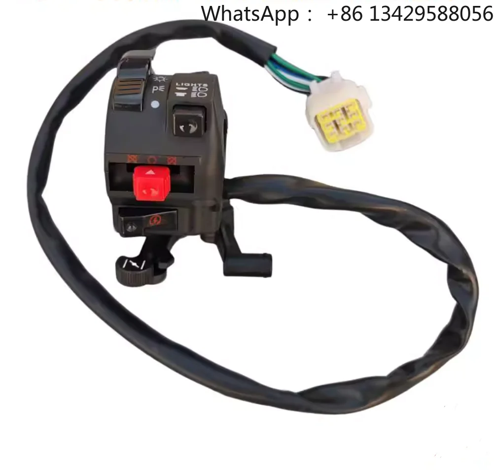 Handlebar Switch for Kayo Atv Storm/Fox 70 Predator 110 Bull 110 Predator 125 Bull 125 Storm 150 Bull 150 313001-0008
Handlebar Switch for Kayo Atv Storm/Fox 70 Predator 110 Bull 110 Predator 125 Bull 125 Storm 150 Bull 150 313001-0008