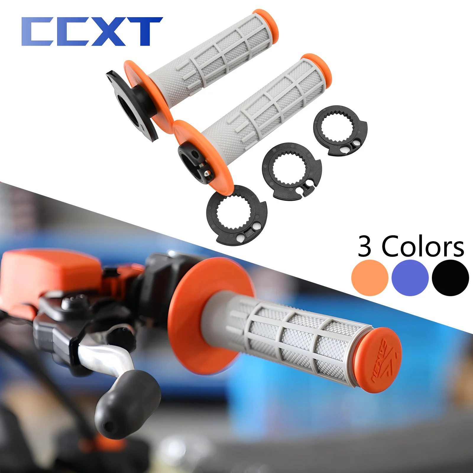Motorcycle universal Handle Bar Grips Handlebar Lock-on Grips For KTM 125-500 SX SXF EXC EXCF XC XCF XCW TPI SIX DAYS 2008-2022
Motorcycle universal Handle Bar Grips Handlebar Lock-on Grips For KTM 125-500 SX SXF EXC EXCF XC XCF XCW TPI SIX DAYS 2008-2022