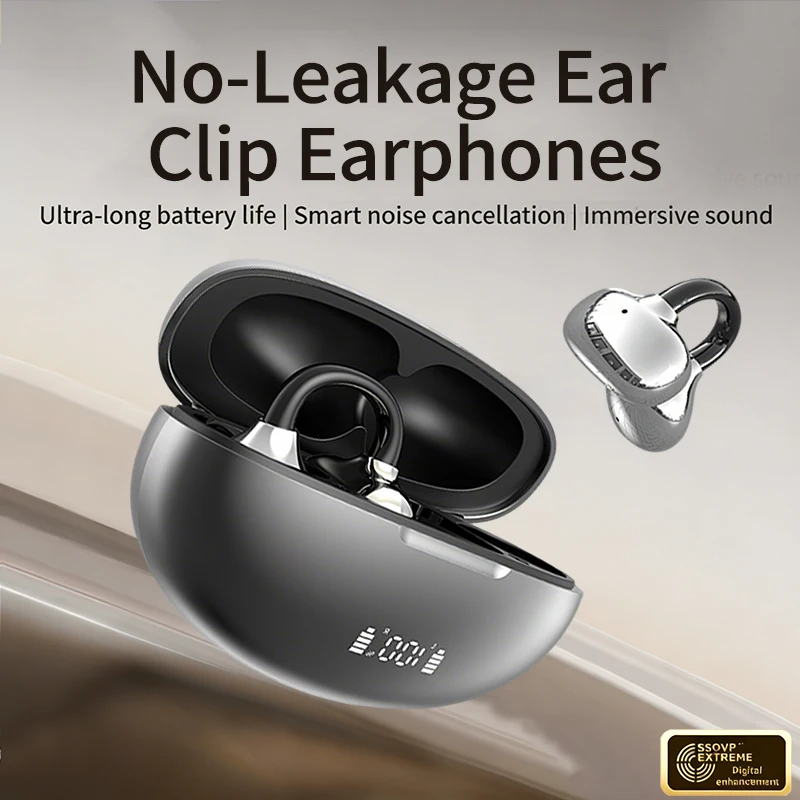 New Earclip Wireless Headphone Sport Bluetooth Earphone audífonos bluetooth inalámbrico Gaming LED Display for xiaomi huawei
New Earclip Wireless Headphone Sport Bluetooth Earphone audífonos bluetooth inalámbrico Gaming LED Display for xiaomi huawei