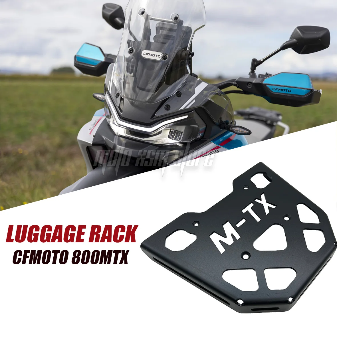 For CFMOTO 800MT-X 800 Explore 800MTX Rear Rack Luggage Top Carrier Box Bracket Motorcycle Storage Box Shelf Tail Cargo Support
For CFMOTO 800MT-X 800 Explore 800MTX Rear Rack Luggage Top Carrier Box Bracket Motorcycle Storage Box Shelf Tail Cargo Support