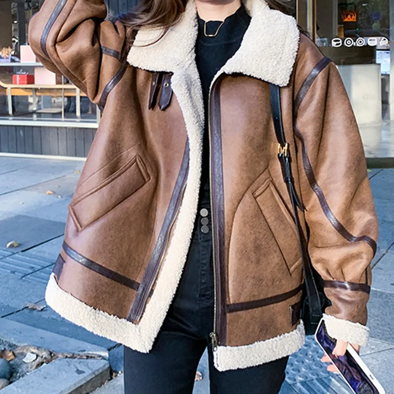 Winter Loose Casual Coat 2024 Fur Lambswool Coat Women's Fur One-piece Collar fleece-lined Thickened Warm
Winter Loose Casual Coat 2024 Fur Lambswool Coat Women's Fur One-piece Collar fleece-lined Thickened Warm