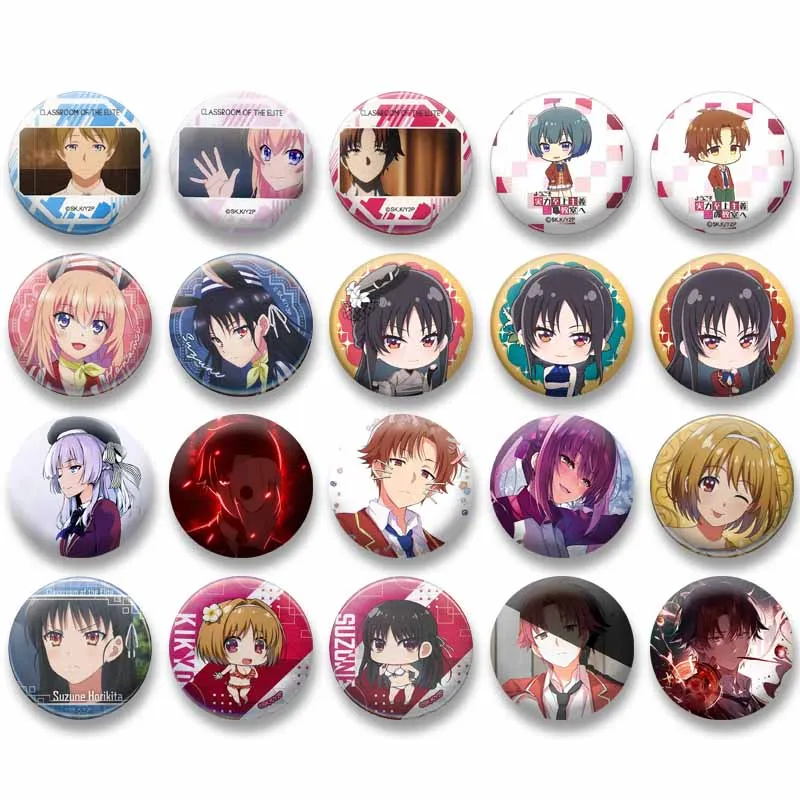 Kiyotaka Ayanokoji Cartoon Animation Brooch Suzune Horikita Arisu Cartoon Enamel Pins Jewelry Badge for Hat Backpack Accessories
Kiyotaka Ayanokoji Cartoon Animation Brooch Suzune Horikita Arisu Cartoon Enamel Pins Jewelry Badge for Hat Backpack Accessories
