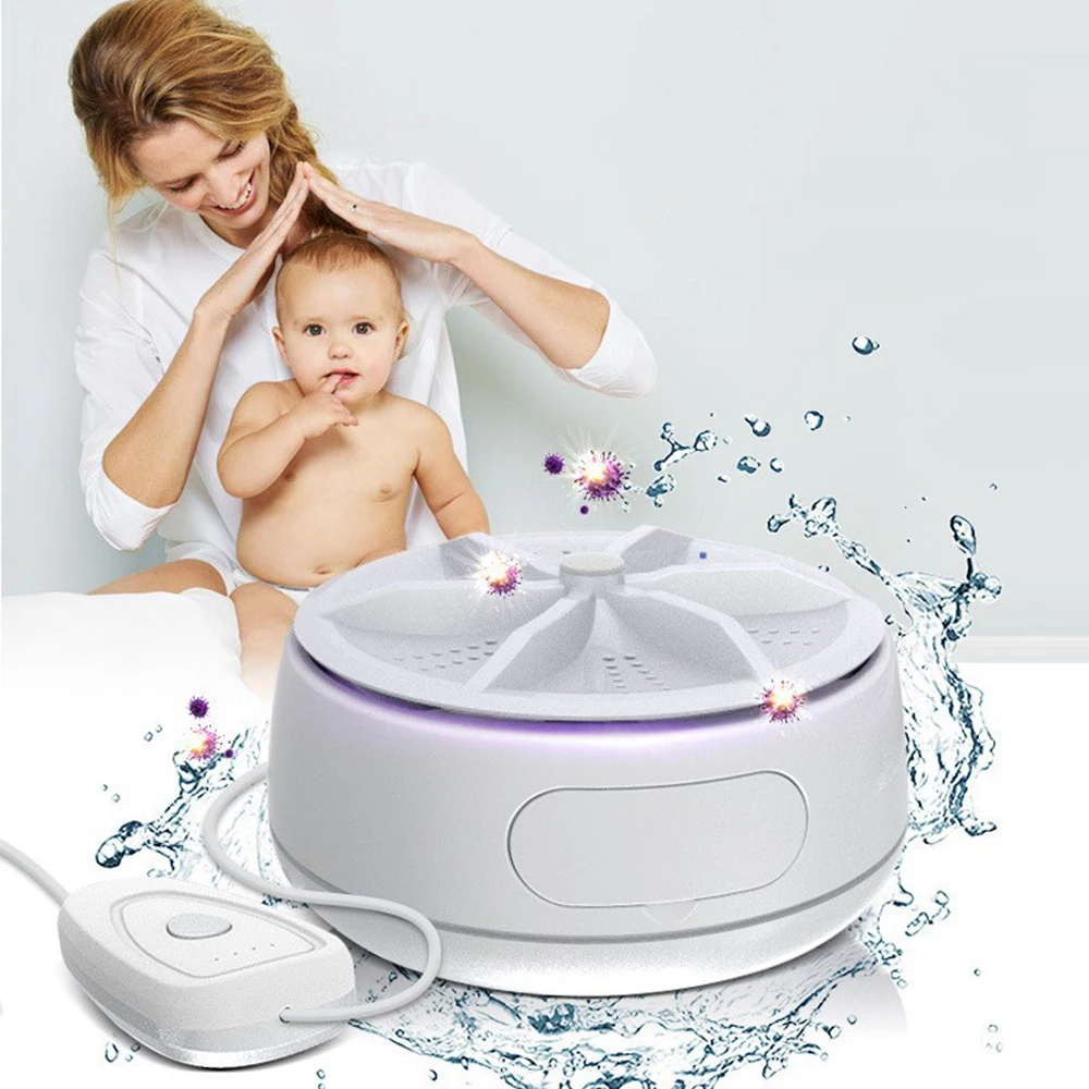 Turbo Ultrasonic Washing Machine Mini Portable Travel Washing Machine Usb Underwear Washer For Home Business Travel
Turbo Ultrasonic Washing Machine Mini Portable Travel Washing Machine Usb Underwear Washer For Home Business Travel