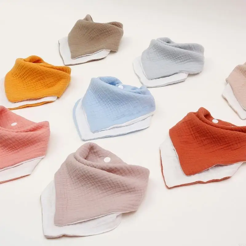 Q22D Baby Feeding Drool Bib Saliva Towel for Triangle Scarf Bandana Soft Cotton Muslin Crepe Bibs Button Burp Cloth for
Q22D Baby Feeding Drool Bib Saliva Towel for Triangle Scarf Bandana Soft Cotton Muslin Crepe Bibs Button Burp Cloth for