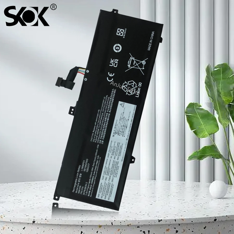 Аккумулятор для ноутбука L18M6PD1, совместим с Lenovo ThinkPad X13 X390 X395 Series SB10K97655 02DL017 L18M6PD2 L18C6PD1 L18D6PD1
Аккумулятор для ноутбука L18M6PD1, совместим с Lenovo ThinkPad X13 X390 X395 Series SB10K97655 02DL017 L18M6PD2 L18C6PD1 L18D6PD1