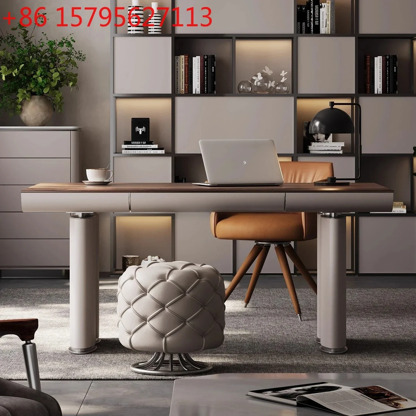 Italian Minimalist Solid Wood Desk Large Apartment Study Furniture Computer Desk
Italian Minimalist Solid Wood Desk Large Apartment Study Furniture Computer Desk
