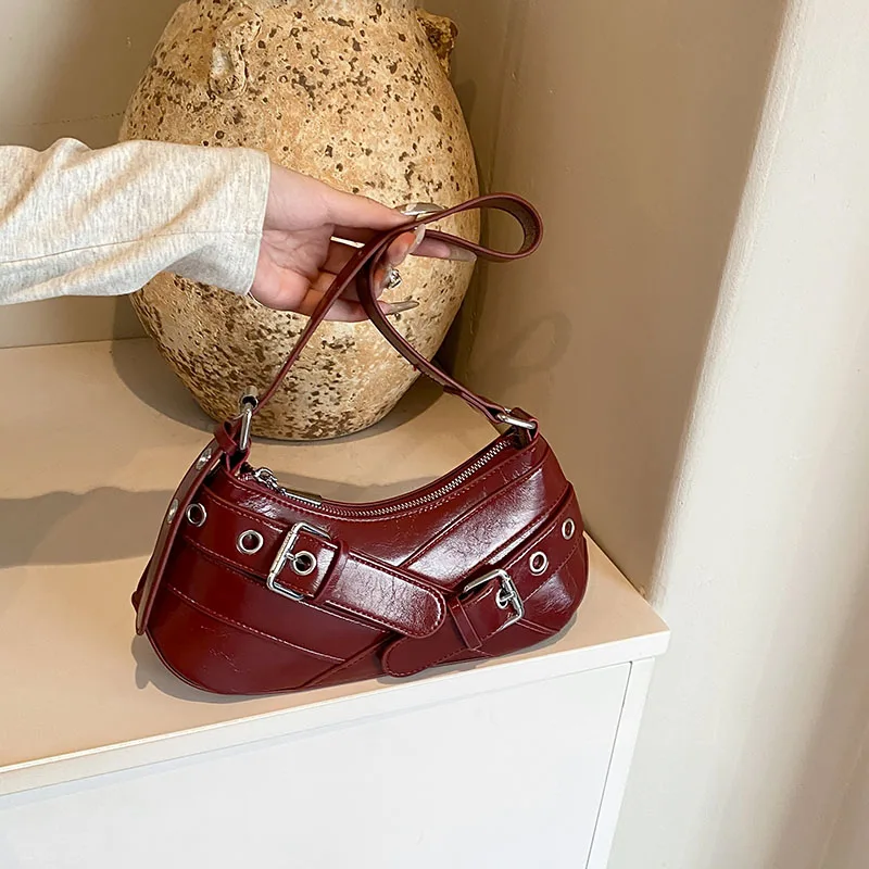 Women PU Vintage Top Handle Bag Adjustable Strap Y2k Retro Hot Girl Handbag Fashion Shoulder Bag Punk Style Handbag
Women PU Vintage Top Handle Bag Adjustable Strap Y2k Retro Hot Girl Handbag Fashion Shoulder Bag Punk Style Handbag