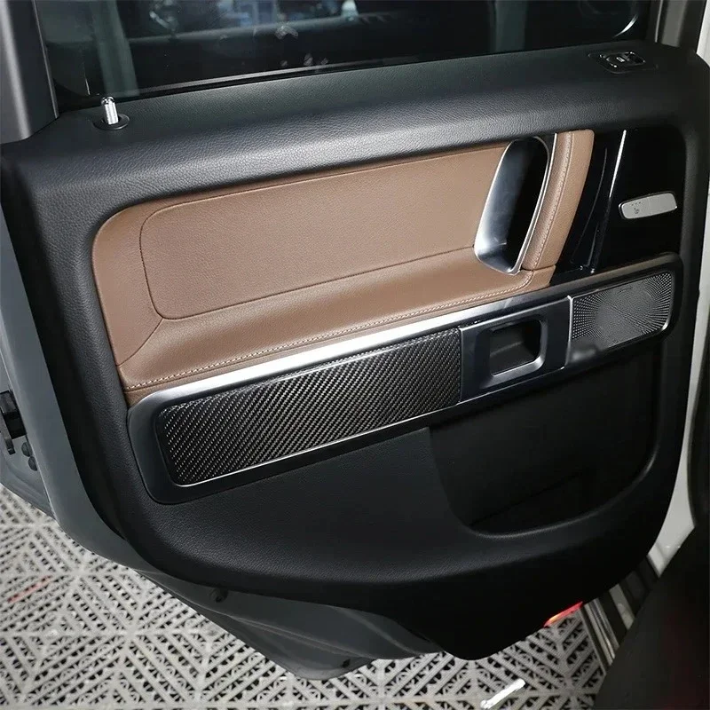 For Mercedes-Benz G-Class W464 G500 G63 Real Dry Carbon Fiber 19-2020 Interior Door Trim Plate Sticker Modification Accessories
For Mercedes-Benz G-Class W464 G500 G63 Real Dry Carbon Fiber 19-2020 Interior Door Trim Plate Sticker Modification Accessories