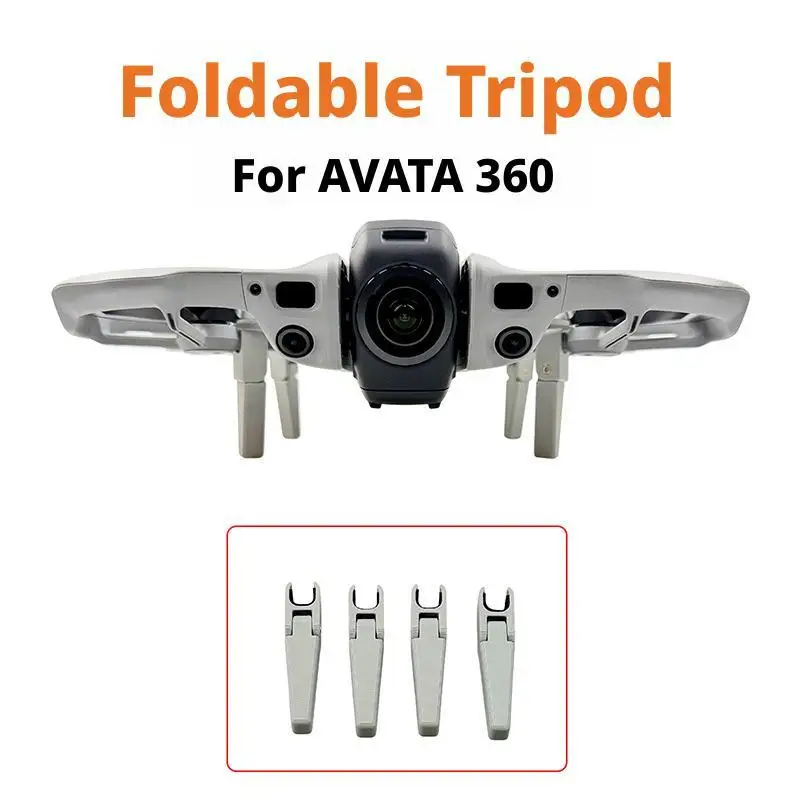 Foldable Landing Gear for dji Avata 360 - Anti-Scratch Wear-Resistant Heightening Stand Drone Accessories for dji
Foldable Landing Gear for dji Avata 360 - Anti-Scratch Wear-Resistant Heightening Stand Drone Accessories for dji
