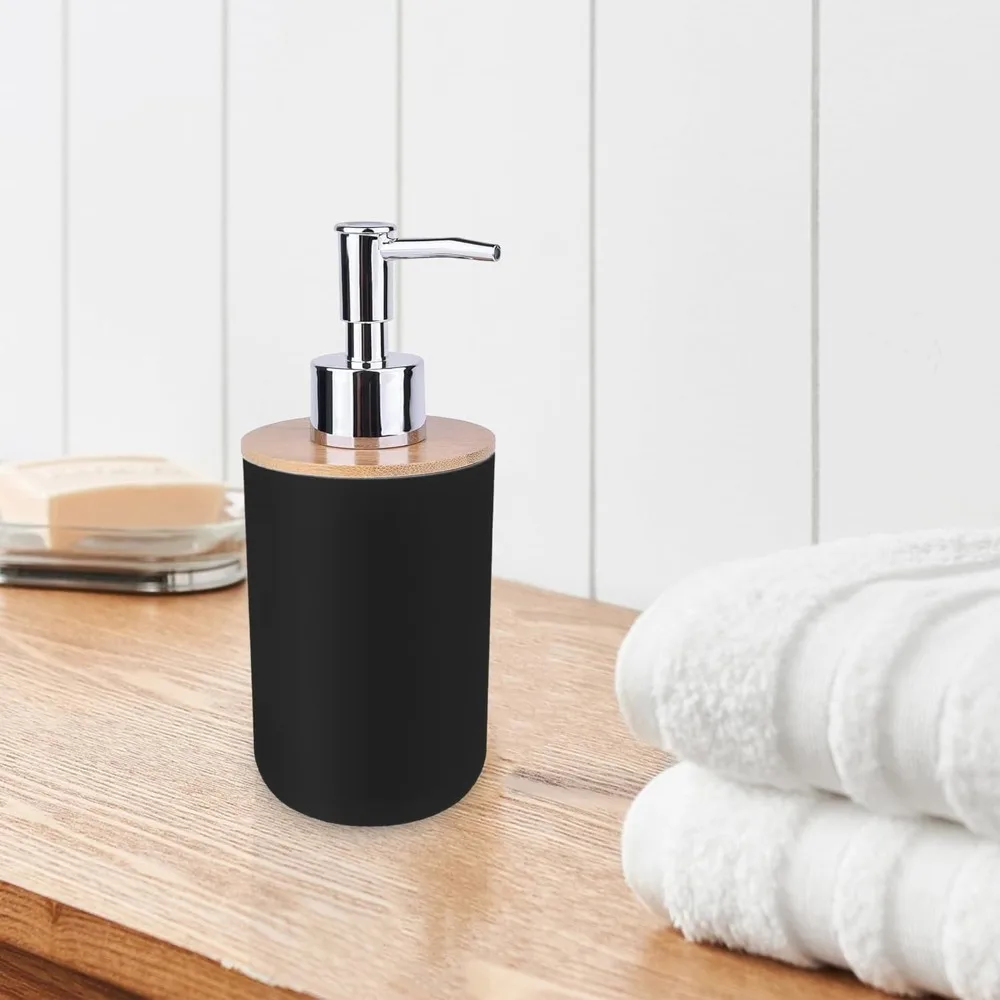 Bamboo Shampoo Dispenser Refillable Liquid Soap Dispenser for Kitchen Sink Bathroom Soap Dispenser Bathroom Accessories 1PC
Bamboo Shampoo Dispenser Refillable Liquid Soap Dispenser for Kitchen Sink Bathroom Soap Dispenser Bathroom Accessories 1PC
