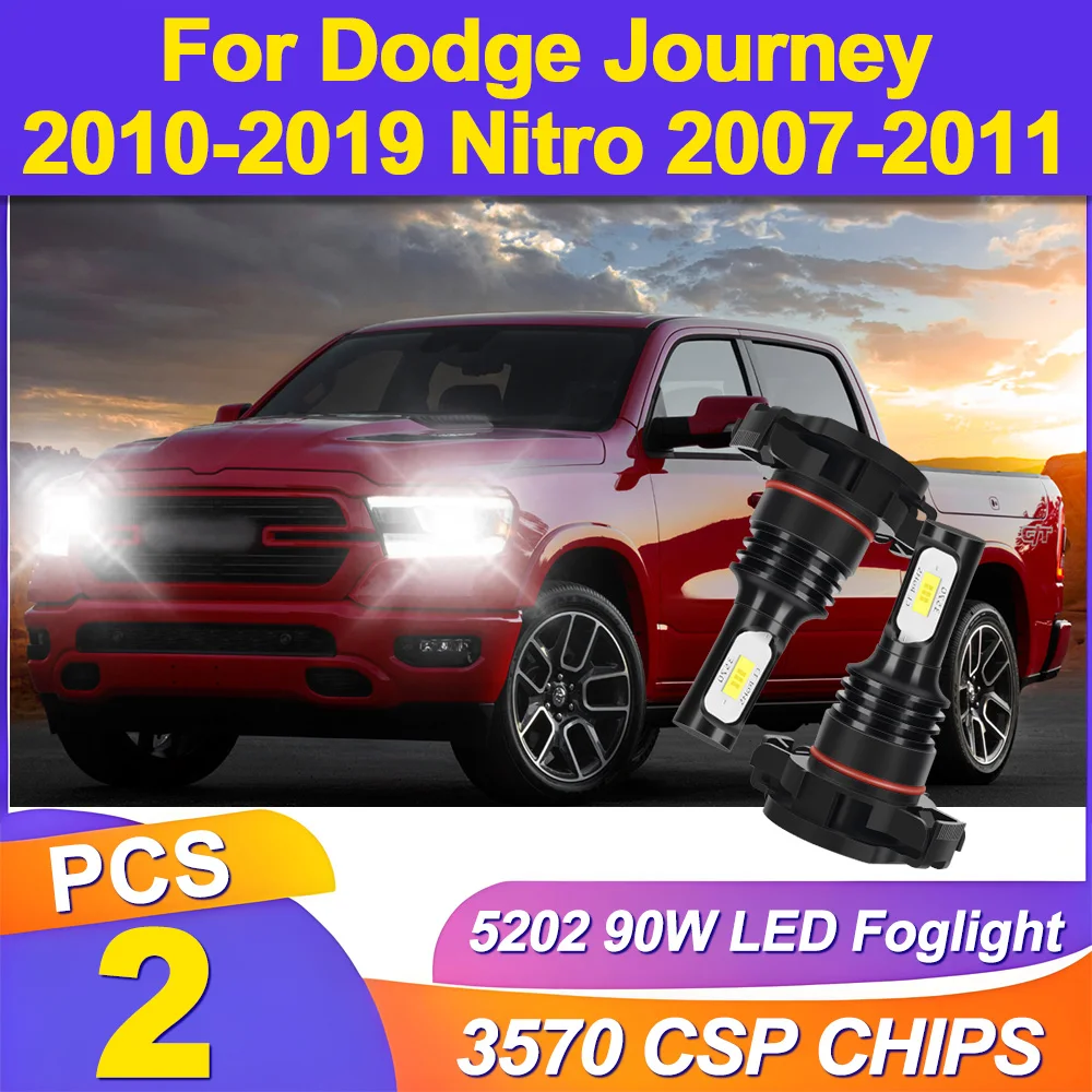 2 шт., высокая мощность 5202, 90 Вт, светодиодные автомобильные передние противотуманные фары Canbus, 6000 К, белые, 20000LM CSP для Dodge Journey 2010-2019 Nitro 2007-2011
2 шт., высокая мощность 5202, 90 Вт, светодиодные автомобильные передние противотуманные фары Canbus, 6000 К, белые, 20000LM CSP для Dodge Journey 2010-2019 Nitro 2007-2011