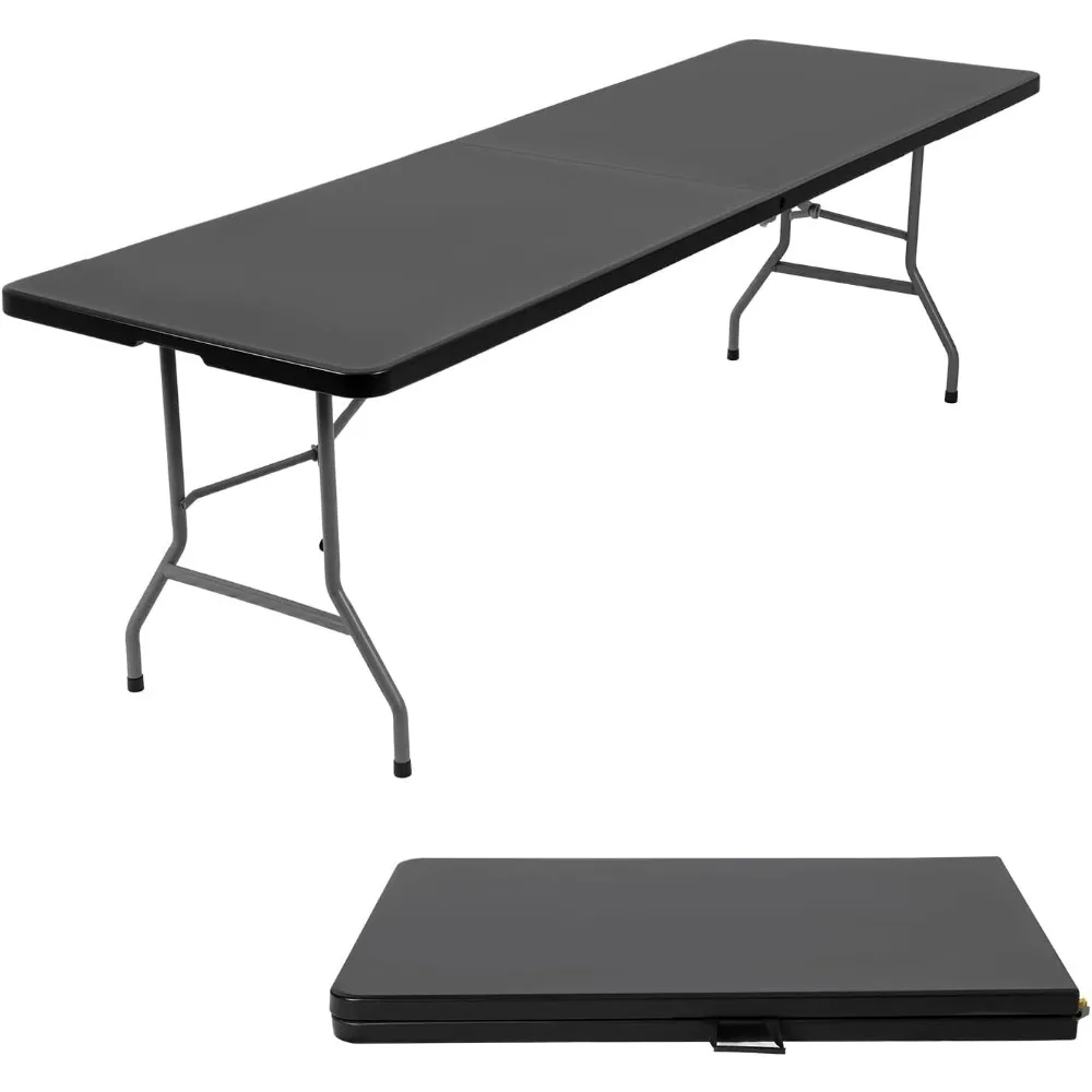 8FT Folding Table Half Portable Foldable Table Picnic Table for Office Home Camp
8FT Folding Table Half Portable Foldable Table Picnic Table for Office Home Camp