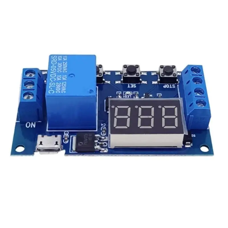 Adjustable Delay Timer Controller With Optocoupler Isolation Reverse
Adjustable Delay Timer Controller With Optocoupler Isolation Reverse