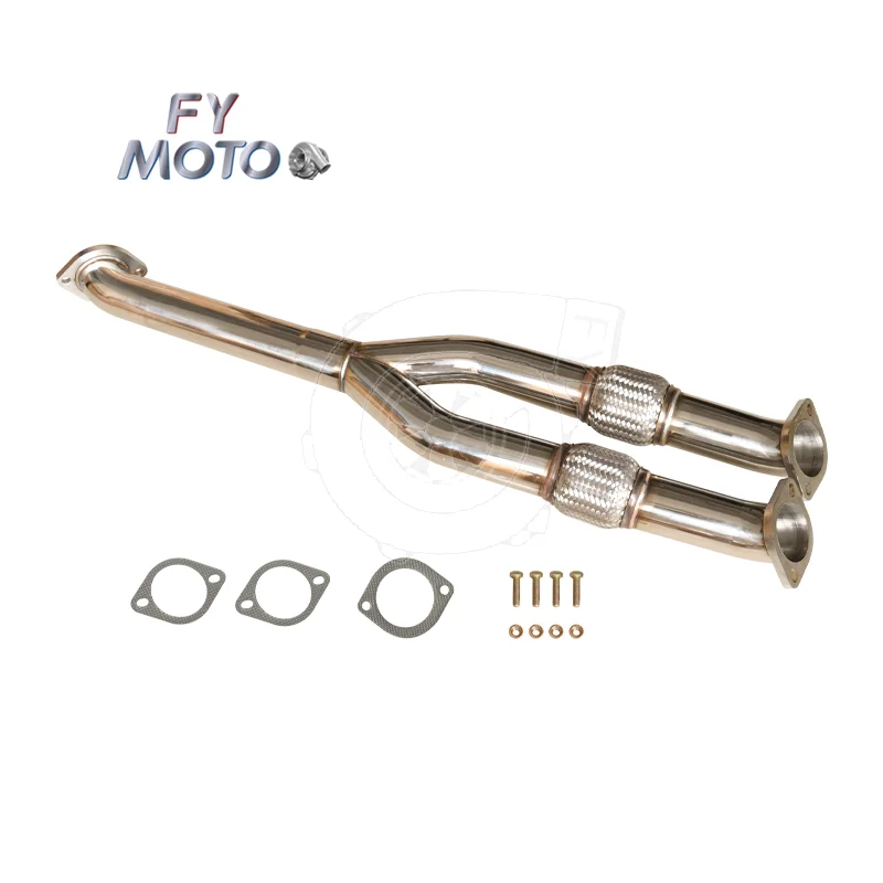 Exhaust Downpipe Y-pipe for GT-R R35 2009+ Without Muffler
Exhaust Downpipe Y-pipe for GT-R R35 2009+ Without Muffler