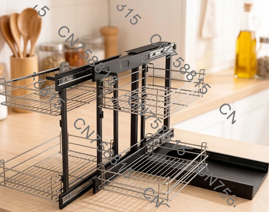 Storage Organizer Magic Corner, Drawer Pull-Out Blind Corner Cabinet Shelf
Storage Organizer Magic Corner, Drawer Pull-Out Blind Corner Cabinet Shelf