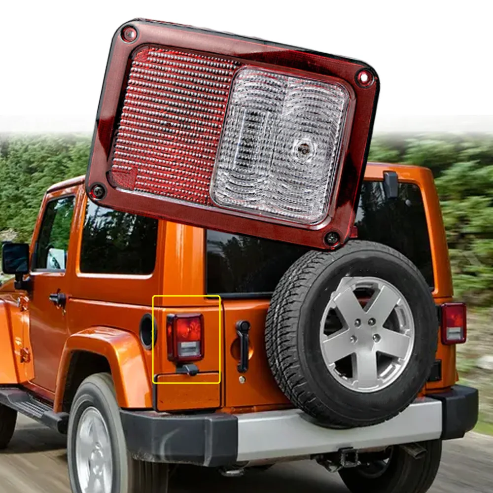 Car Rear Halogen Tail Light (US Plug) For Jeep Wrangler 2007-2017 JK 2018 55078147AC 55078146AC
Car Rear Halogen Tail Light (US Plug) For Jeep Wrangler 2007-2017 JK 2018 55078147AC 55078146AC