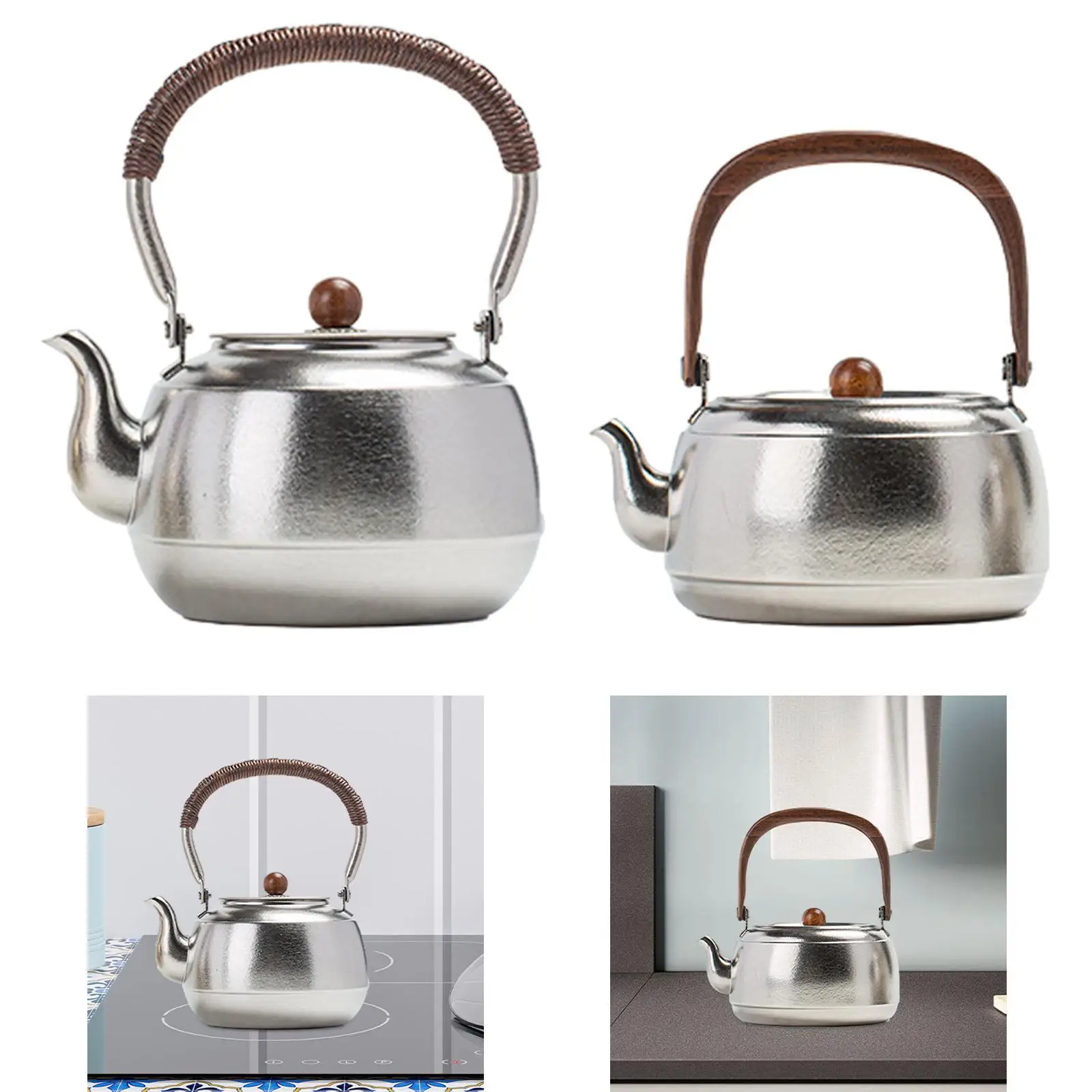 Чайник из чистого титана для керамического чайника с варочной поверхностью, толстый элегантный чайник
Чайник из чистого титана для керамического чайника с варочной поверхностью, толстый элегантный чайник