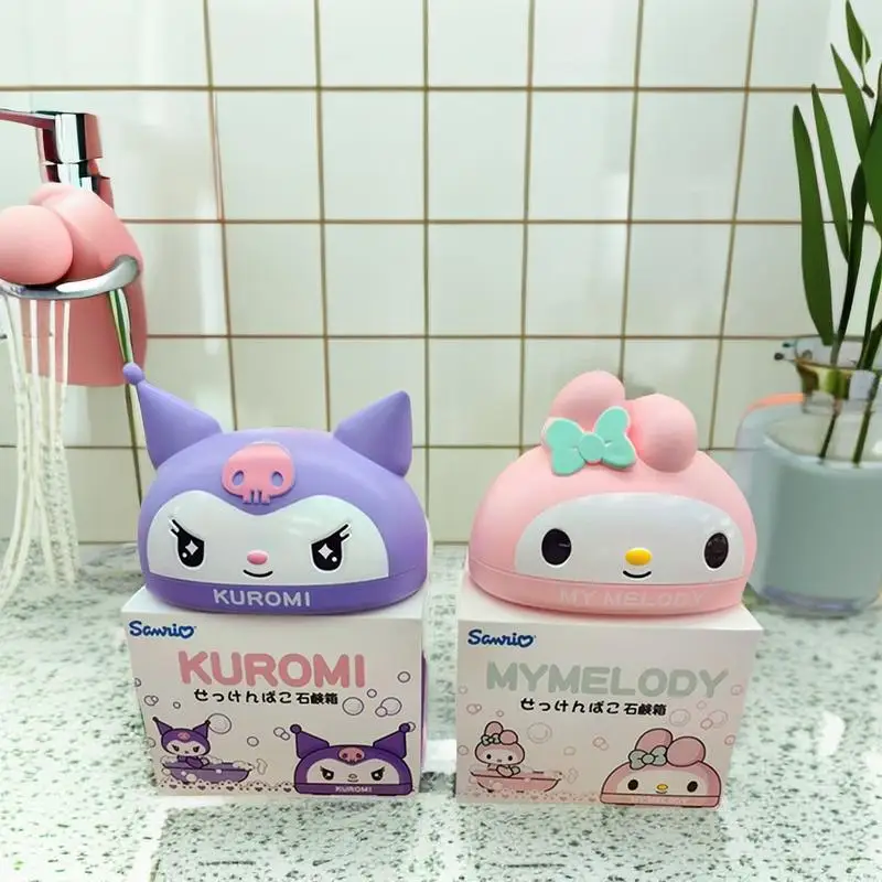 Kawaii Sanrio аниме хобби Kuromi My Melody Hello Kitty детский бытовой мультяшный Слив для мыла коробка для хранения
Kawaii Sanrio аниме хобби Kuromi My Melody Hello Kitty детский бытовой мультяшный Слив для мыла коробка для хранения