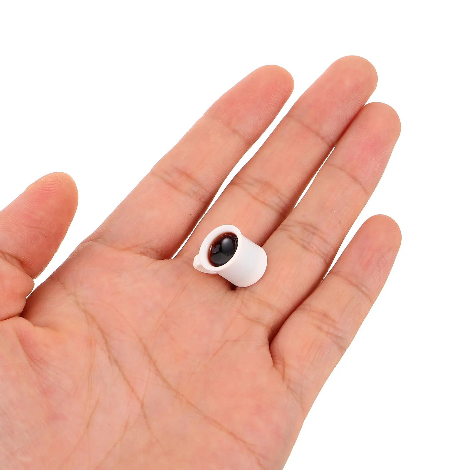 50 шт., мини-набор кофейных кружек из смолы, реалистичная мини-чашка для кукольного домика, кухонные аксессуары, миниатюрное украшение для кофейных напитков, сделай сам 
50 шт., мини-набор кофейных кружек из смолы, реалистичная мини-чашка для кукольного домика, кухонные аксессуары, миниатюрное украшение для кофейных напитков, сделай сам